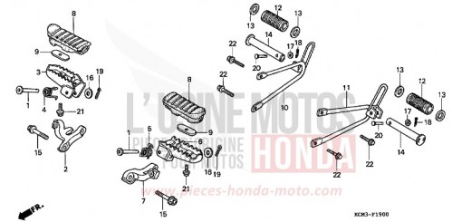 MARCHE XLR125RW de 1998